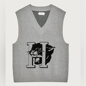 Honor The Gift HTG Mascot Sweater Vest | gray